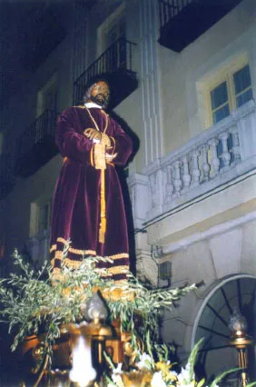 Procesión de Nuestra Señora de la Amargura 1994, imagen de "Nuestro Padre Jesús Nazareno de Medinaceli".